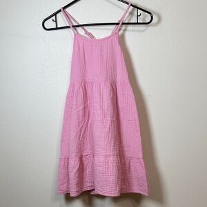 Cat & Jack Pink Spaghetti-Strap Sundress